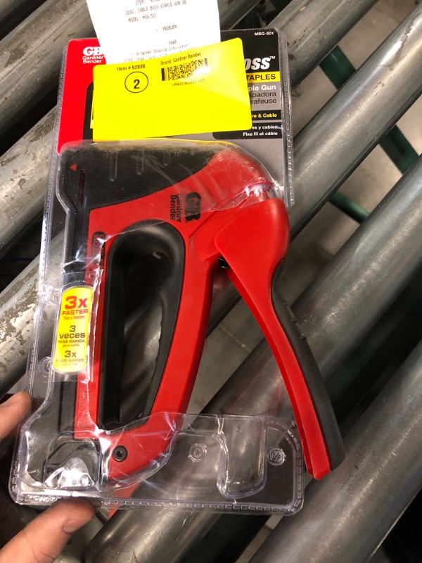 Photo 2 of (STOCK PHOTO)
Gardner Bender Manual Staple Gun
