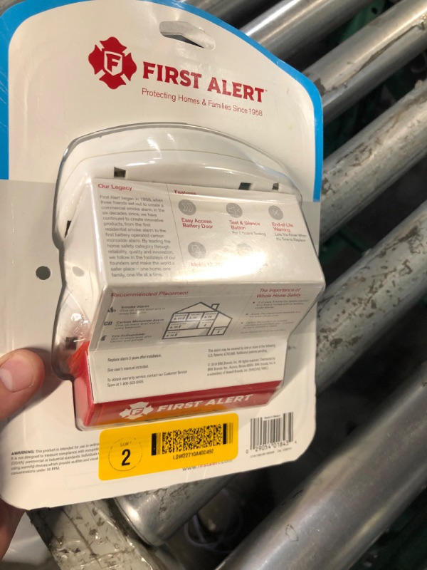 Photo 3 of (STOCK PHOTO)
First Alert 2-Pack Battery-operated Carbon Monoxide Detector
