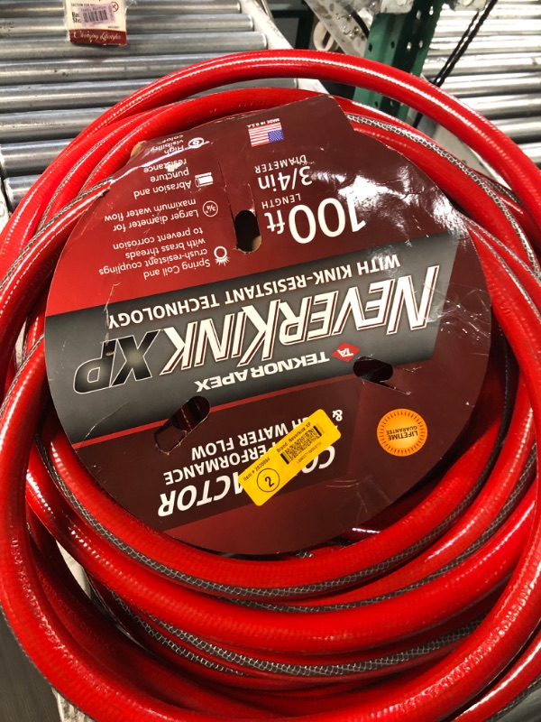 Photo 1 of (STOCK PHOTO)
Neverkink XP Teknor Apex 3/4-in x 100-ft Contractor-Duty Kink Free Vinyl Red Coiled Hose
