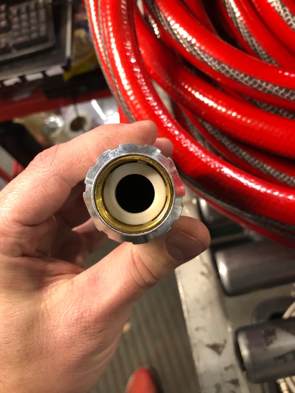 Photo 1 of (STOCK PHOTO)
Neverkink XP Teknor Apex 3/4-in x 100-ft Contractor-Duty Kink Free Vinyl Red Coiled Hose
