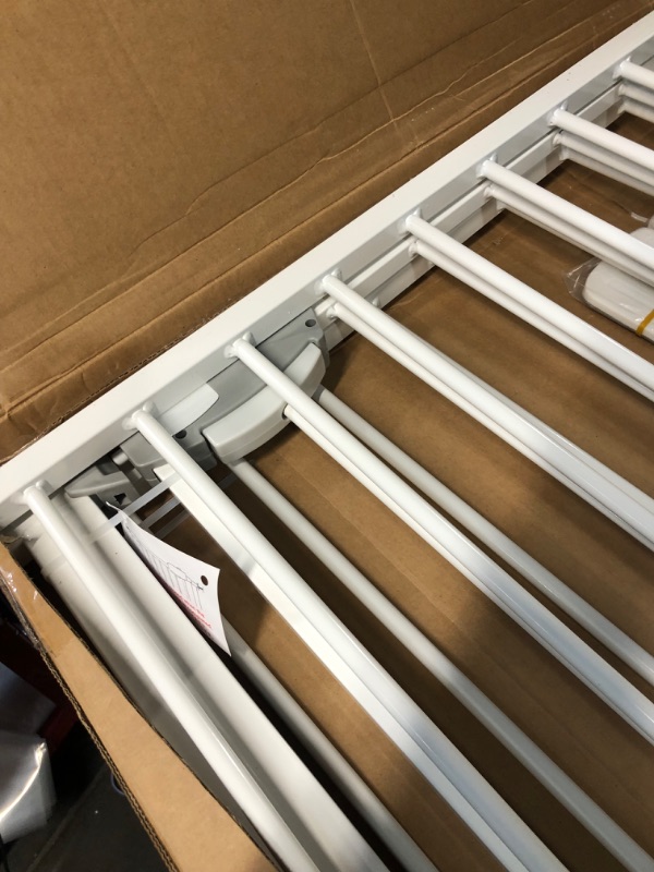 Photo 3 of (OPENED FOR INSPECTION)
WAOWAO Triple Lock Baby Gate Extra Wide Pressure Mounted Walk Through(White, 76.77-81.49"/195-207cm) White 76.77-81.49"/195-207cm