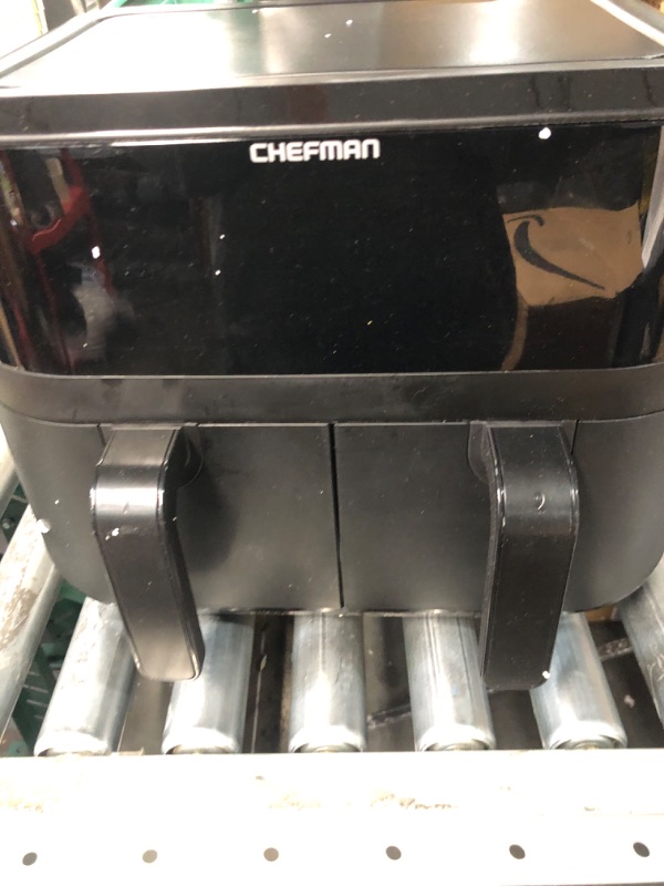 Photo 1 of (READ FULL POST) Chefman TurboFry Touch Dual Air Fryer, Maximize The Healthiest Meals With Double Basket Capacity