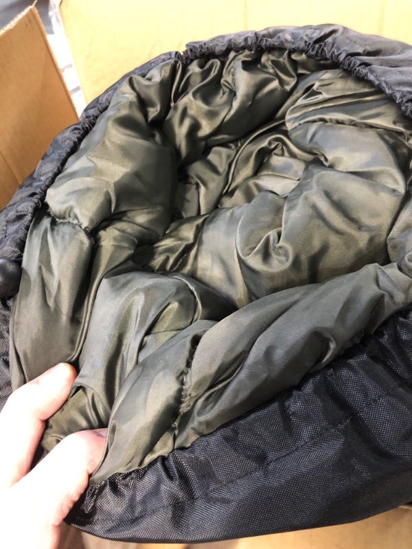 Photo 3 of (MISSING COT)
 Coleman 0°F Mummy Sleeping Bag for Big and Tall Adults | North Rim Cold-Weather Sleeping Bag Olive Sleeping Bag 