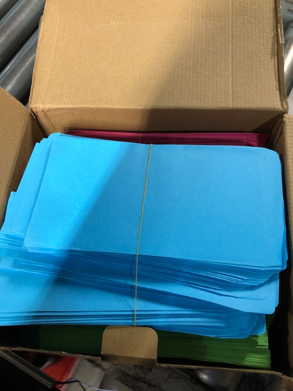 Photo 2 of 500 Pcs Colorful Cash Envelopes 7 x 4 Inch Money Envelopes for Cash 100 GSM Money Saving Challenge Envelopes for Coin Checks Tickets Cards Budgeting Jewelry Gift