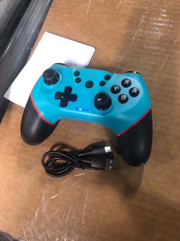 Photo 2 of Diswoe Switch Controller (Blue & Black)