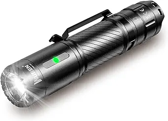Photo 1 of (OPENED FOR INSPECTION)
WUBEN C3 Flashlight 1200 High Lumens Rechargeable Flashlights 6 Modes Super Bright IP68 LED Tactical Flashlight
