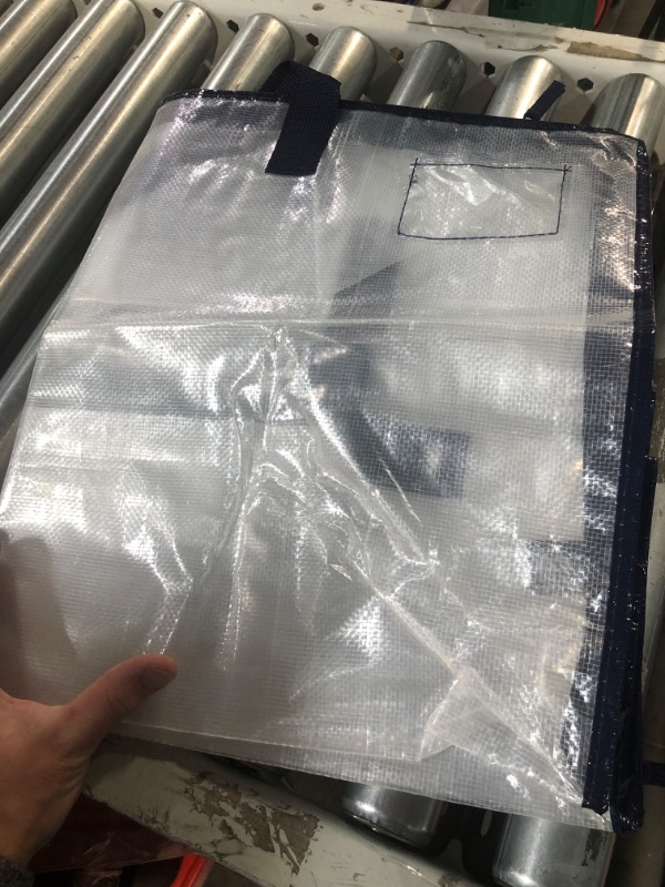 Photo 1 of (CLEAR COLOR, CHECK PHOTOS)
VENO 10 Pack Heavy Duty Oversized Storage Bag 