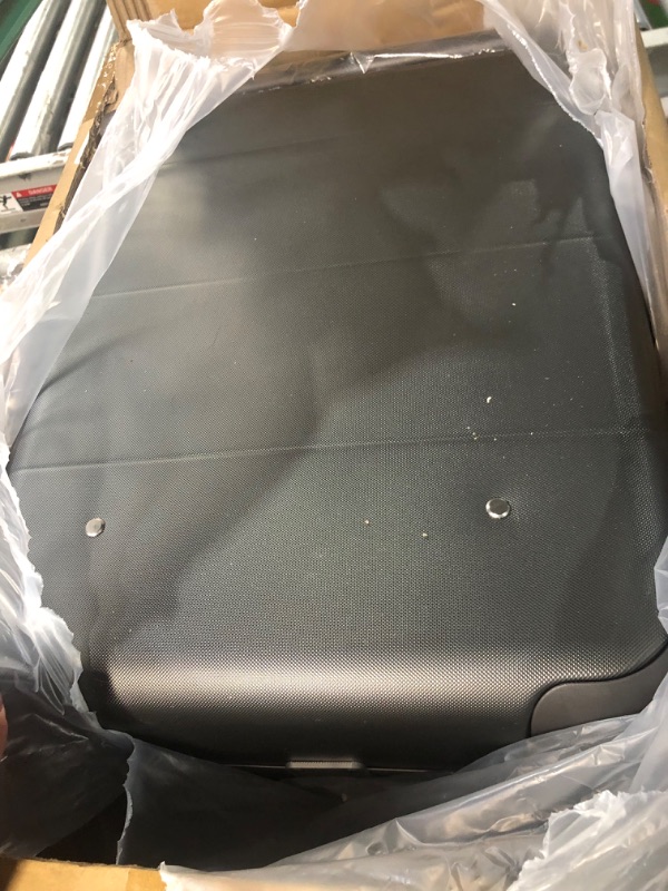 Photo 2 of (OPENED FOR INSPECTION)
Hanke Carry On Luggage with Wheels Top Open Hard Shell Suitcases Carry On Bag(Graphite Grey) 20-Inch Carry On Graphite Grey