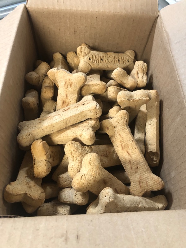 Photo 2 of (OPENED FOR INSPECTION)
Milk-Bone Original Dog Treats Biscuits for Large Dogs, 10 Pounds (Packaging May Vary) Large 10 Pound (Pack of 1)