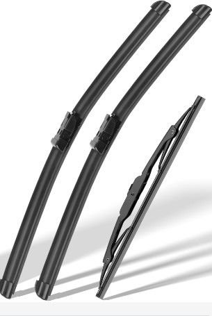 Photo 1 of 3 wipers Replacement for 2011-2017 GMC Terrain/2011-2017 Chevrolet Equinox, Windshield Wiper Blades Original Equipment Replacement - 24"/17"/13" (Set of 3) Top Lock