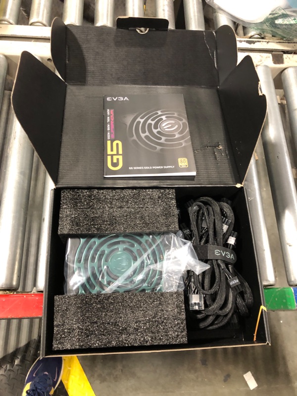 Photo 1 of EVGA SuperNOVA 850 G5, 80 Plus Gold 850W, Fully Modular, Eco Mode with FDB Fan, 10 Year Warranty, Includes Power ON Self Tester,