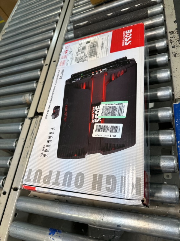 Photo 2 of **USED FOR PARTS** BOSS Audio Systems PV3700 5 Channel Car Stereo Amplifier – 3700 High Output, 5 Channel, 2/4 Ohm Stable, Low/High Level Inputs, High/Low Pass Crossover, Full Range, Bridgeable, for Subwoofer 3700 Watt 5 Channel