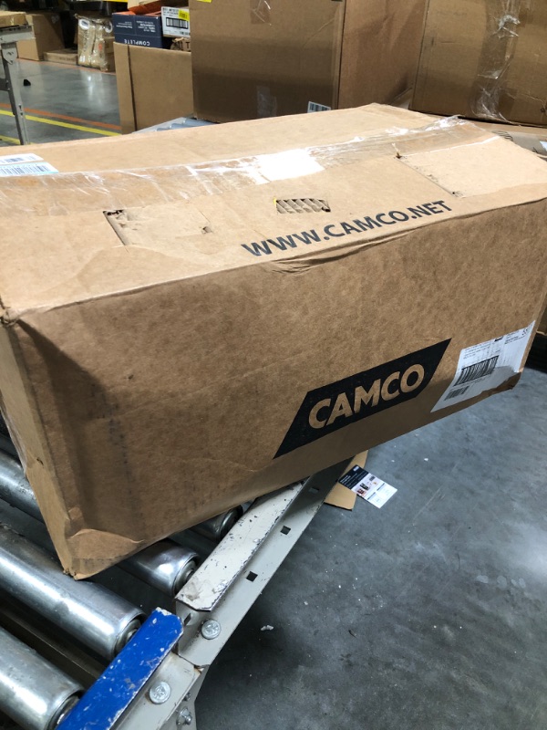 Photo 3 of Camco Heavy Duty Double Battery Box with Straps and Hardware - Group GC2 | Safely Stores RV, Automotive, and Marine Batteries | Measures Inside 21-1/2" x 7-3/8" x 11-3/16" | (55375) Frustration Free Packaging Double Battery Box