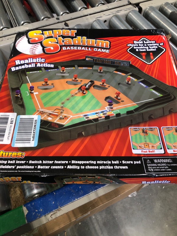 Photo 2 of Game Zone Super Stadium Baseball Game with Realistic Baseball Action