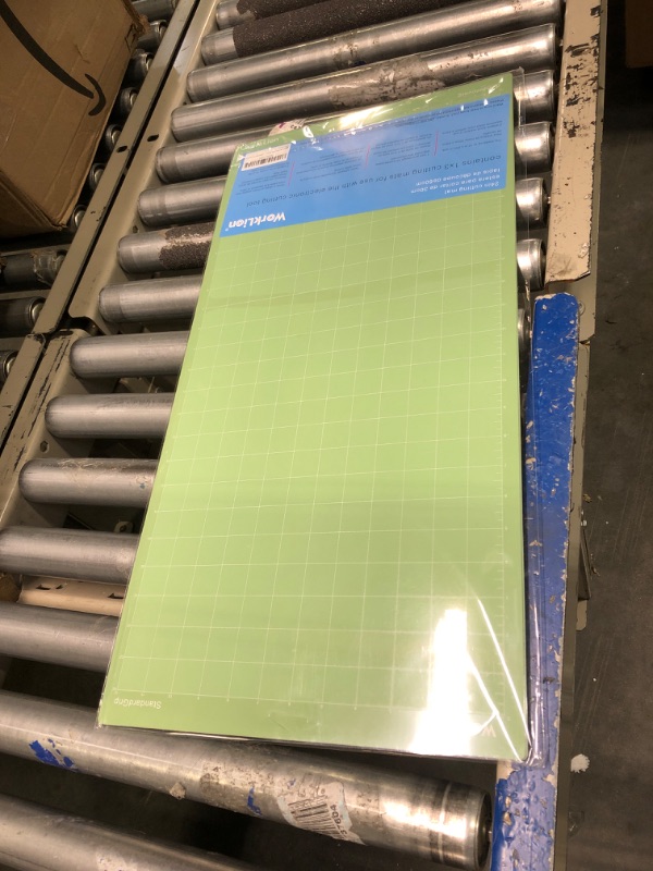 Photo 2 of WORKLION Cutting Mat Standard adhesive for Cricut: Cricut Explore One/Air/Air 2/Maker Standard Adhesive Sticky Non-Slip Durable PVC Grid Mat Cutting Board - Cutting Mat 12x24(Green)