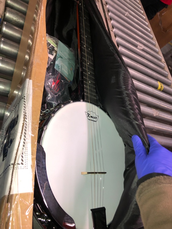 Photo 1 of Kmise, 5-String, Professional Beginner Banjo Set, Full Size (Remo Drumhead)