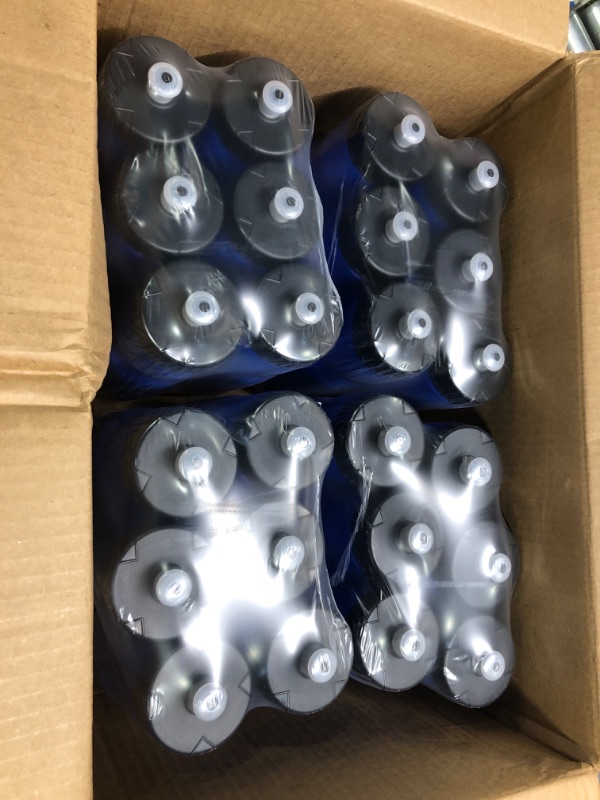 Photo 3 of 50 Strong Sports Squeeze Water Bottle Bulk Pack - 24 Bottles - 22 oz. BPA Free Easy Open Push/Pull Cap - Made in USA (Blue)