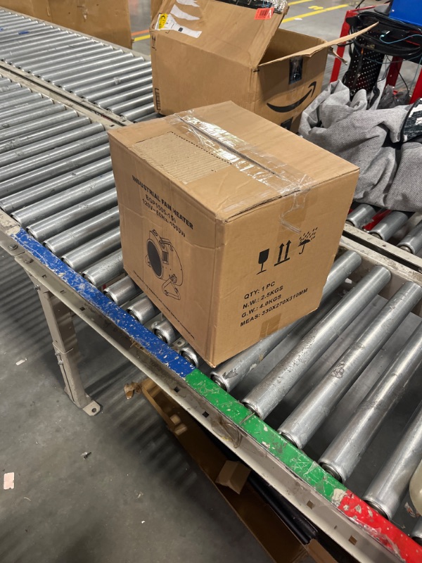Photo 1 of Greenhouse Heater with Digital Thermostat 1500W Electric Heater, Overheat Protection, Fast Heating, Portable Space Heater for Greenhouse