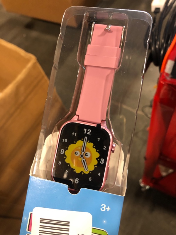 Photo 1 of Kids Smart Watch Girls Gift for Girls Aged 6-12, HD TouchScreen Kids Watch with 26 Games Video Camera Music Pedometer Audiostory Learn Card Educational Toys Birthday Gifts for Girls Ages 5 6 7 8 9 Pink