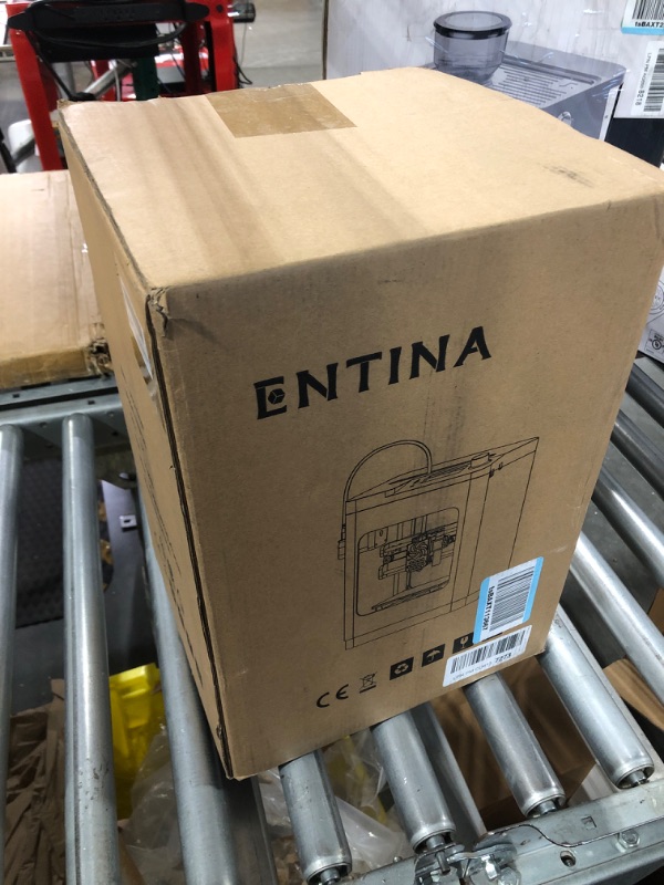 Photo 2 of Entina Tina2S 3D Printers with Wi-Fi Cloud Printing, Fully Assembled and Auto Leveling Mini 3D Printer for Beginners, High Precision Printer with Smart Control and Heated Spring Steel Build Plate Wi-Fi/MicroSD Card/USB