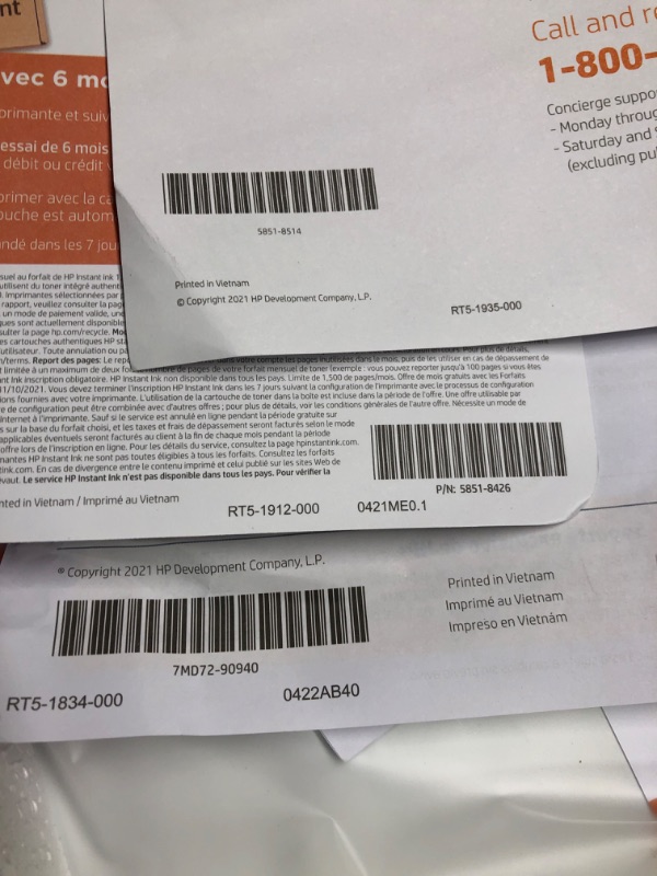 Photo 1 of HP LaserJet MFP M140we All-in-One Wireless Black & White Printer with HP+ and Bonus 6 Months Instant Ink (7MD72E) New Version: HP+, M140we