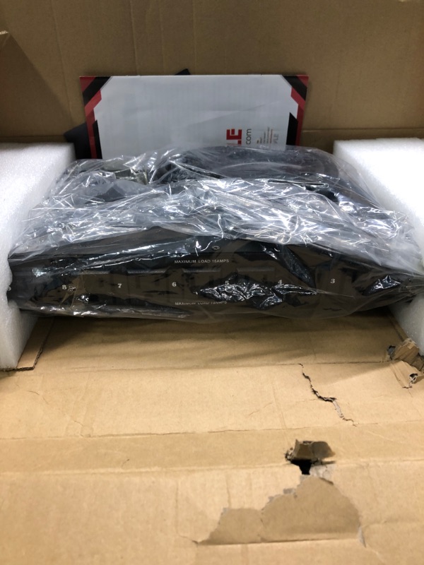Photo 1 of PDU Power Strip Surge Protector - 150 Joules,9 Outlet Strips Surge Protector z - Heavy-Duty Electric Extension Cord Strip - 1U Rack Mount Protection Power Outlet Strip - 9 Front Switch - Pyle PDBC70 With Power Switches