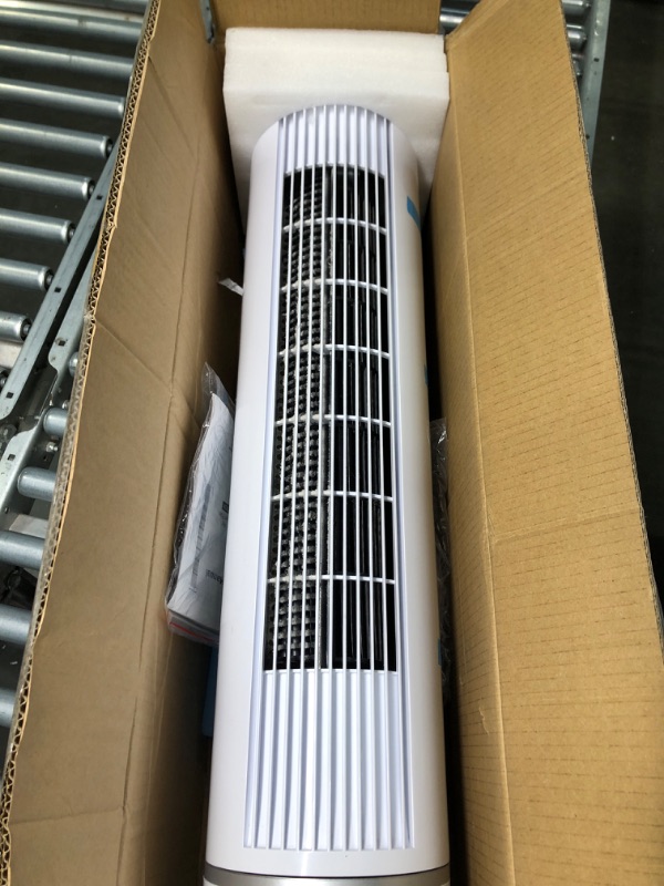 Photo 2 of ***used in good condition***Evaporative Cooler, PARIS RHÔNE 3 in 1 Evaporative Air Cooler 45" Air Cooler 80° Oscillating 19” Air Outlet Cooling Fan 4 Speeds 3 Modes 6L Water Tank Portable Universal Casters White