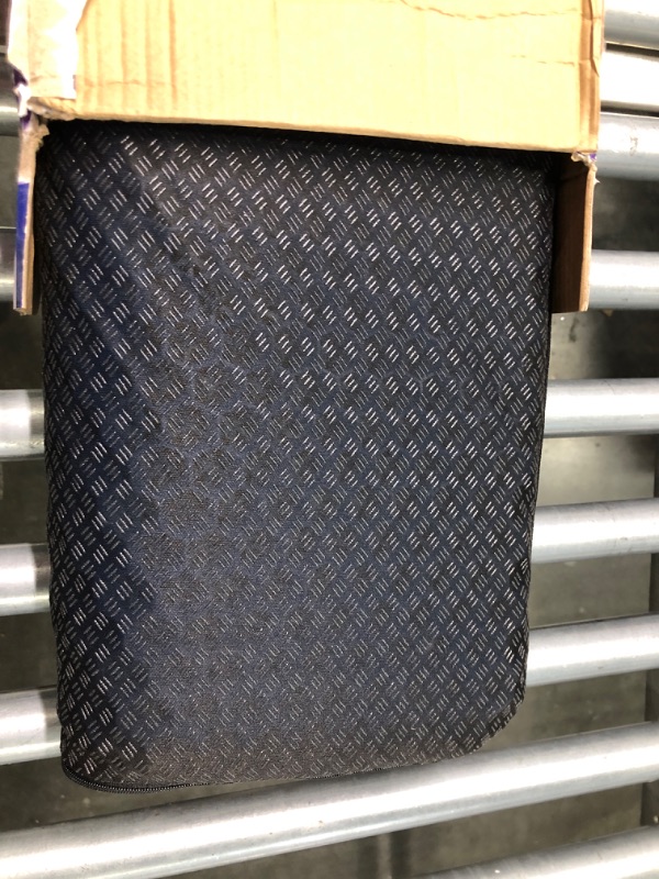 Photo 1 of Gel Seat Cushion, Cooling seat Cushion Thick Big Breathable Honeycomb Design Absorbs Pressure Points Seat Cushion with Non-Slip Cover Gel Cushion for Office Chair Home Car seat Cushion for Wheelchair Blue