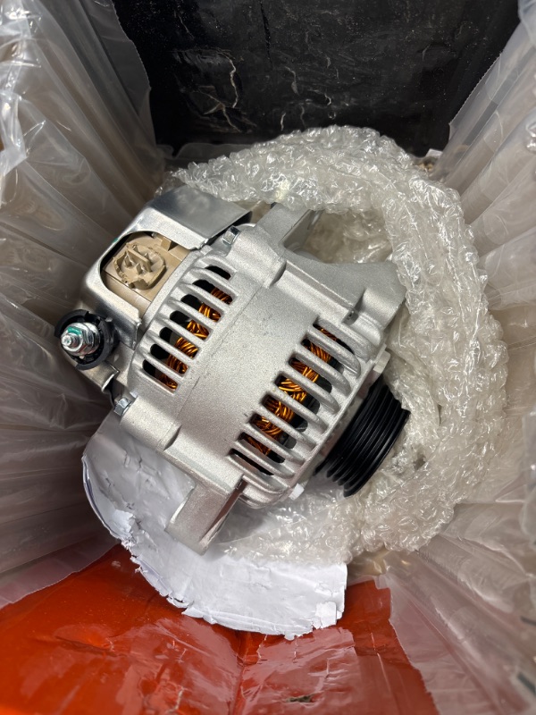 Photo 2 of A-Premium Alternator Compatible with Toyota Yaris 2006 2007 2008 2009 2010 2011 2012 2013 2014 2015 L4 1.5L, 12V 80A CW 4-Groove Pulley, Replace# 1042108180, 104210840