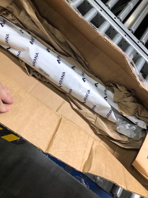 Photo 1 of 23 inch 100 lb Gas Prop Strut Shock 23" 445N/100LB Gas Spring Struts, 2Pcs Set with L-type Mounting Brackets for Heavy Duty RV Bed Murphy bed Large Garbage Box Floor Hatch Custom Window ARANA 23 Inch 100LB