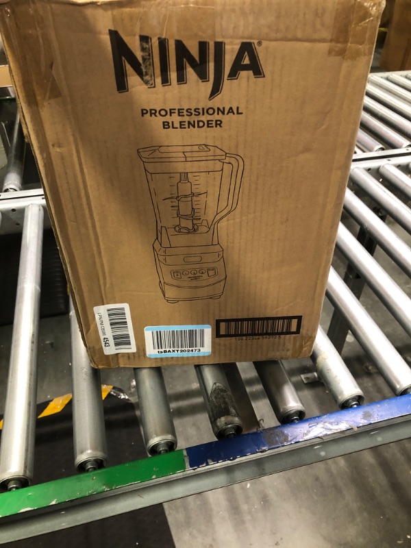 Photo 3 of ** Missing  To-Go Cups * Ninja BL660 Professional Compact Smoothie & Food Processing Blender, 1100-Watts, 3 Functions for Frozen Drinks, Smoothies, Sauces, & More, 72-oz.* Pitcher, (2) 16-oz. To-Go Cups & Spout Lids, Gray 1100 Watts with Single Serve