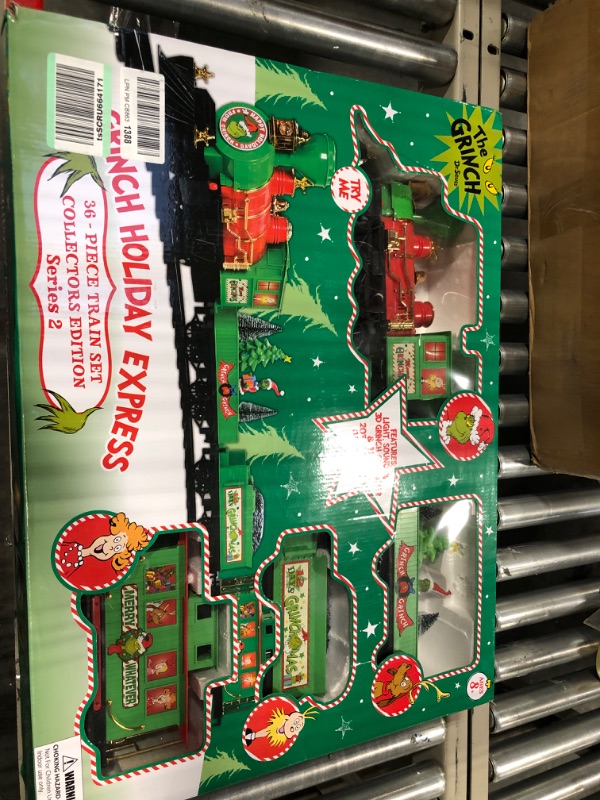 Photo 4 of Dr Seuss How The Grinch Stole Christmas Train Set by Wondapop, Play Set for Indoor Tree Decoration and Holiday Home Décor