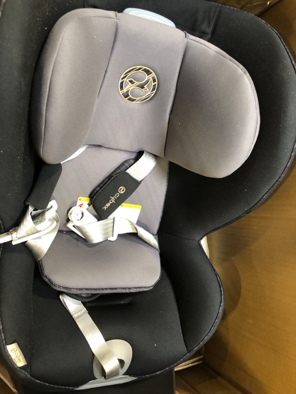 Photo 2 of CYBEX Sirona S with SensorSafe, Convertible Car Seat, 360° Rotating Seat, Rear-Facing or Forward-Facing Car Seat, Easy Installation, SensorSafe Chest Clip, Instant Safety Alerts, Premium Black Car Seat Pepper Black