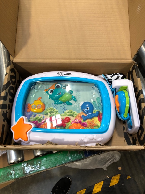Photo 1 of Baby Einstein Sea Dreams Soother Musical Crib Toy and Sound Machine, Newborns Plus