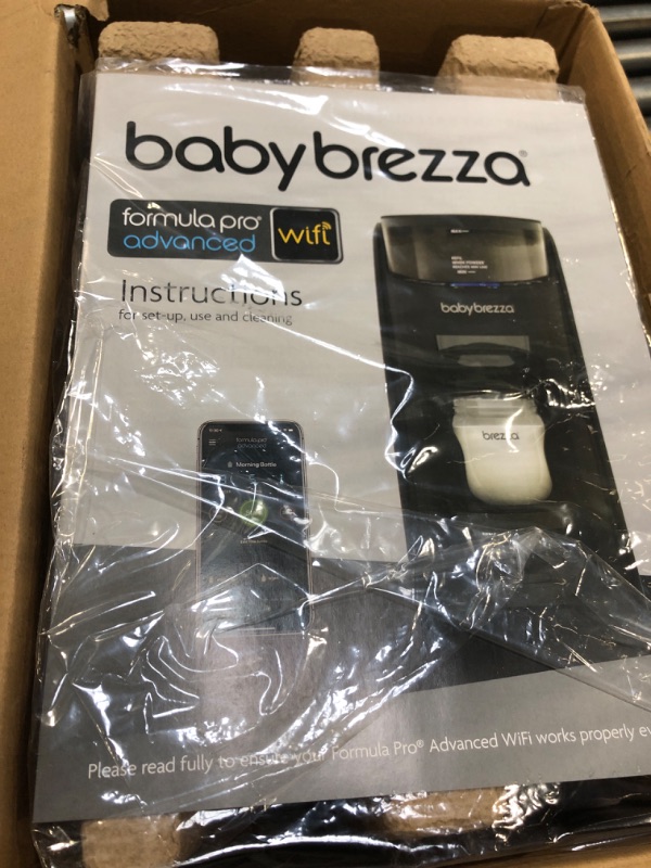 Photo 3 of Baby Brezza Formula Pro Mini Baby Formula Maker – Small Baby Formula Mixer Machine Fits Small Spaces and is Portable for Travel– Bottle Makers Makes The Perfect Bottle for Your Infant On The Go Advanced, WiFi