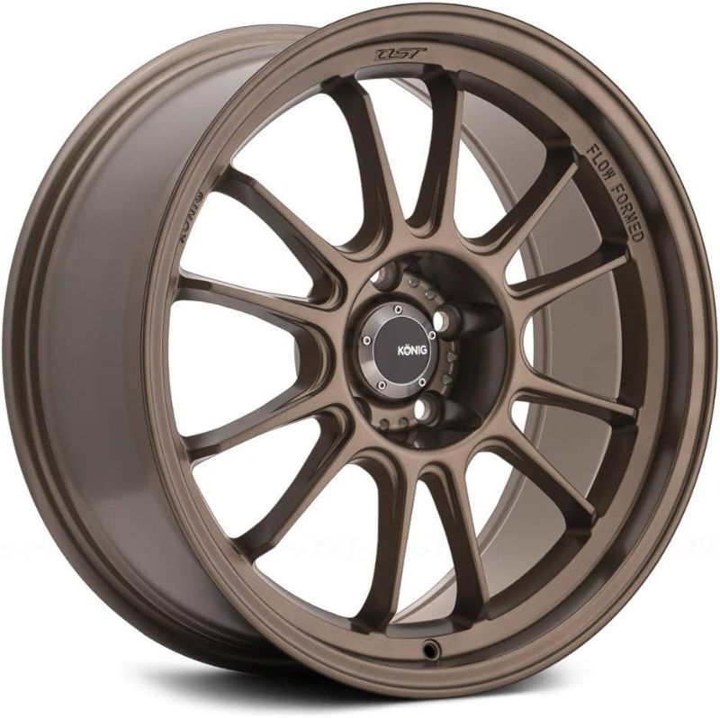 Photo 1 of Konig Dekagram Wheels Gloss Bronze Aluminum (1 x 1. inches /5 x, 1 inches Offset)