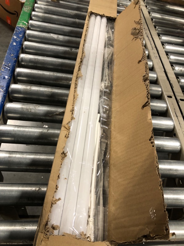 Photo 1 of (6 Pack) Barrina LED T5 Integrated Single Fixture, 4FT, 2200lm, 6500K (Super Bright White), 20W, Utility LED Shop Light, Ceiling and Under Cabinet Light, Corded Electric with ON/OFF Switch, ETL Listed 6-pack (6-power Cords)