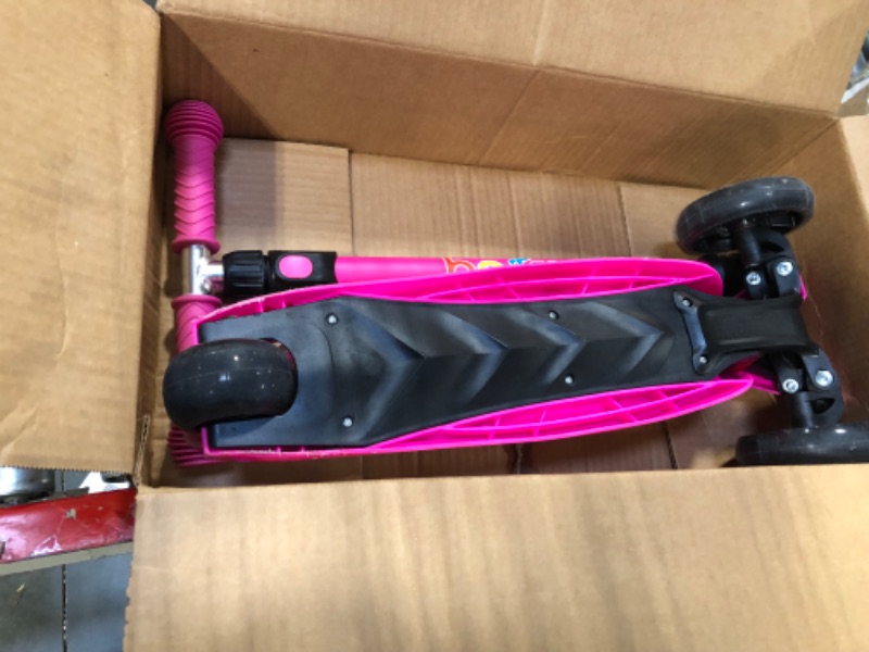Photo 1 of BELEEV A5 Scooter for Kids, 3 Wheel Scooter for Toddlers Girls Boys, Extra-Wide Light-Up Wheels, 4 Adjustable Height, Lean to Steer, Three Wheel Kick Scooter for Children Ages 3-12 Purple