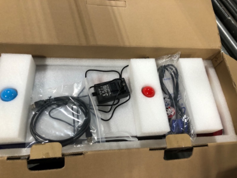 Photo 1 of Best brose Pandora's Box 11 Arcade Game Console , 5000 Games Installed,Support 3D Games, Games Classification, Upgraded CPU, Support PS3 PC TV 4 Players, Favorite List (Blue)