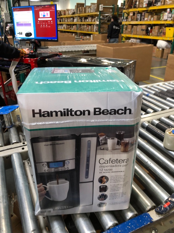 Photo 3 of Hamilton Beach® 12-Cup BrewStation® Dispensing Coffee Maker with Removable Reservoir