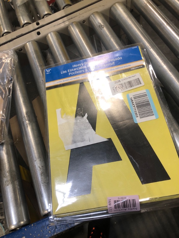 Photo 2 of Hillman Heavy Duty Stencils (12 inches) (843398)