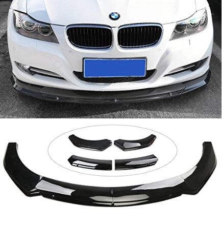 Photo 1 of Aishun Dtouch Front Bumper Lip Spoiler Splitter Air Dam Kit Compatible with BMW F30 328i 335i 320i 2013-2018