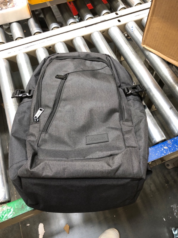 Photo 1 of Business Travel Laptop Backpack, Anti Theft Slim Laptop Bag with USB Charging Port for Men and Women, Water Resistant Computer Bag Fits 15.6 Inch Laptop and Notebook (Black)