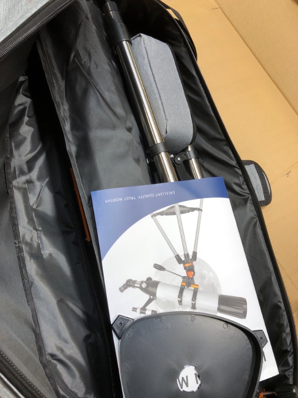 Photo 1 of Dianfan Telescope,80mm Aperture 600mm Telescopes for Adults Astronomy,Fully Mult-Coated High Powered Refracting Telescope for Kids Beginners,Professional Telescopes with Tripod,Phone Adapter and Bag Telescope 80600
