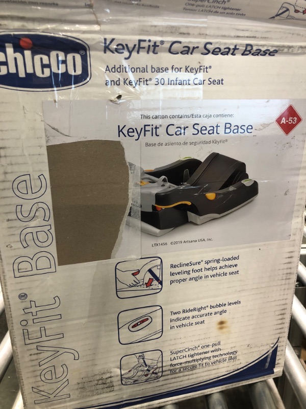 Photo 3 of Chicco KeyFit Infant Car Seat Base - Anthracite