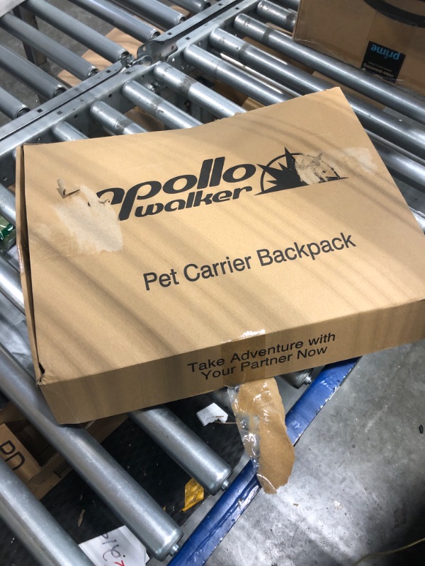 Photo 1 of Apollo Walker Pet Carrier Backpack for Large/Small Cats and Dogs, Puppies, Safety Features and Cushion Back Support for Travel, Hiking, Outdoor Use (Black)