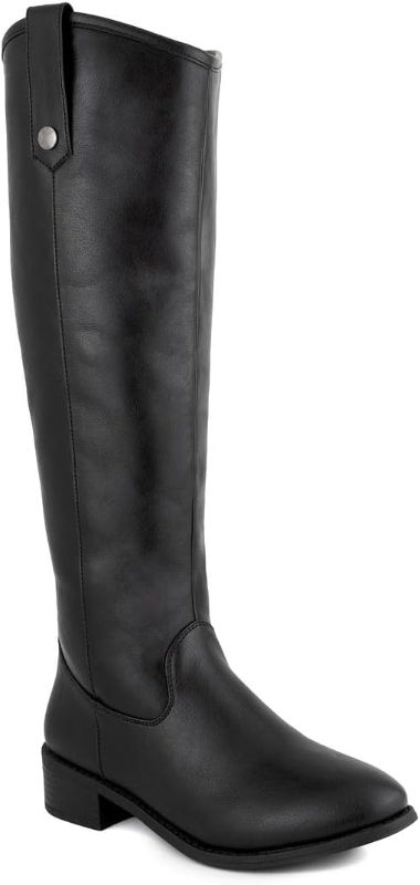 Photo 1 of LONDON FOG Womens Irie Riding Boot, Regular and Wide Calf colors