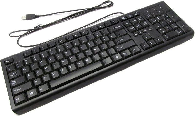 Photo 1 of HP 697737-001 Keyboard - US English, Wired USB