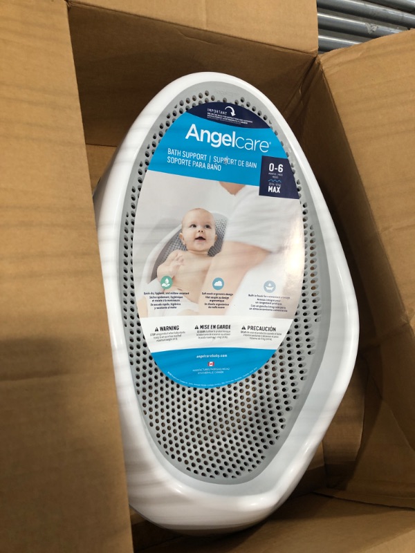 Photo 3 of Angelcare Baby Bath Support (Grey) | Ideal for Babies Less than 6 Months Old