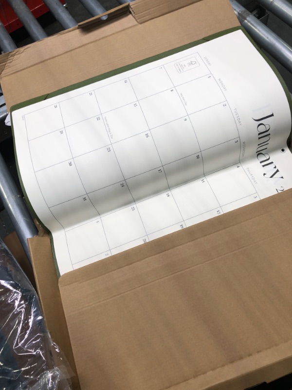 Photo 3 of Simplified Desk Calendar 2024-2025 with Desktop Mat , Cabbrix Large Desk Pad Calendar 21 x 16.5 Inch Runs From Jan 2024 - Jun 2025, Desk Blotter Calendar 2024-2025 for Home School and Office (Avocado Avocado green
